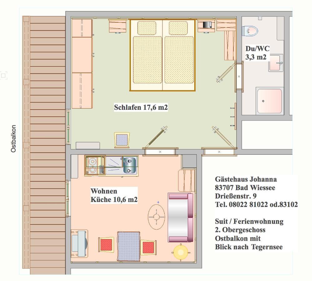 Gaestehaus Johanna Bad Wiessee Luaran gambar